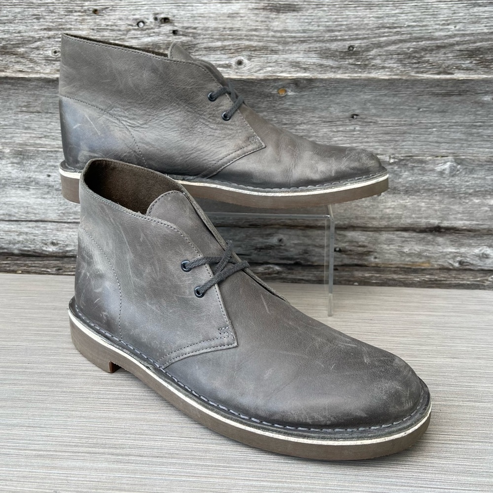 CLARKS Bushacre 2 Casual Chukka Boots / Ms-Sz 10